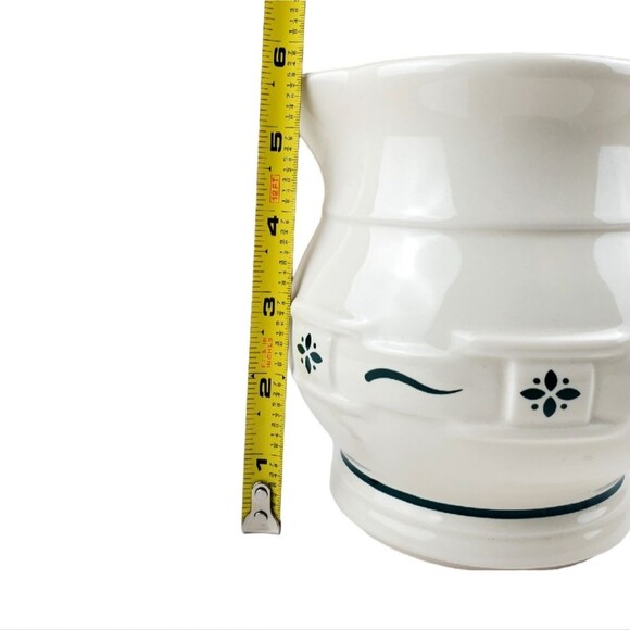 LONGABERGER Heritage Green Woven Traditions Small Pitcher - Picture 7 of 7